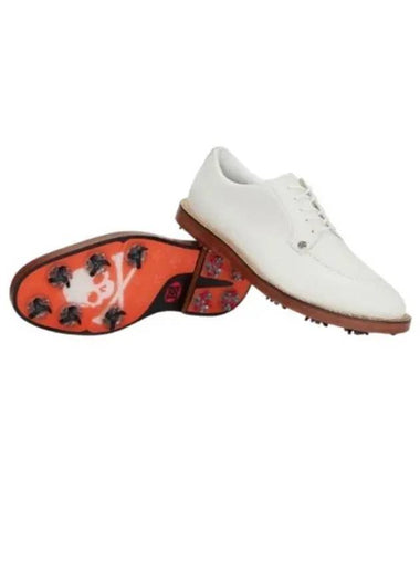 GFORE GALLIVANTER GLOCK LEATHER LUXE SOLE GOLF SHOE GMF000005 SNOW Men s shoes - G/FORE - BALAAN 1