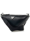 Triangle Logo Cross Bag Black - PRADA - BALAAN 3