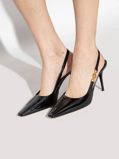 Versace Leather Pumps, Women's, Black - VERSACE - BALAAN 2