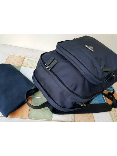 2VZ048 Unisex Backpack Navy - PRADA - BALAAN 2