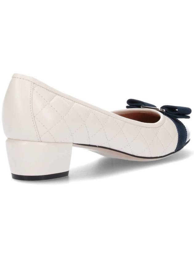 Ferragamo With Heel White - SALVATORE FERRAGAMO - BALAAN 4