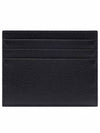 Triangle Logo Card Wallet Black - PRADA - BALAAN 3