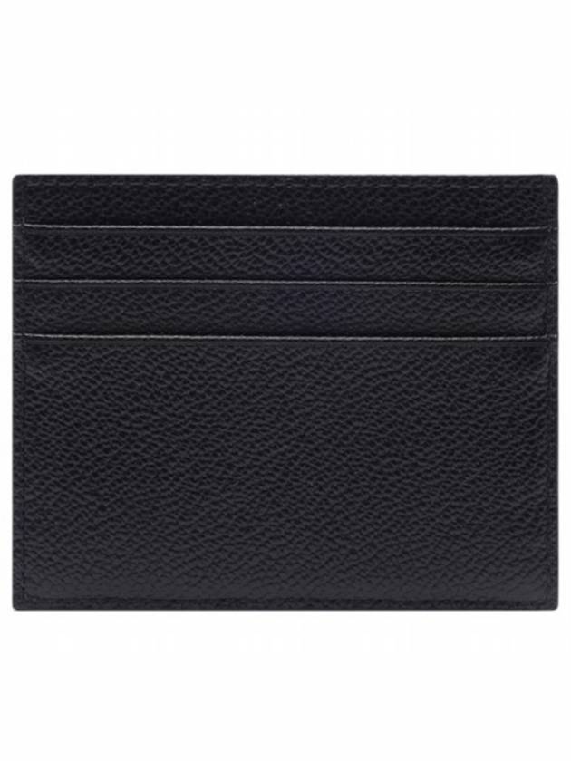 Triangle Logo Card Wallet Black - PRADA - BALAAN 3