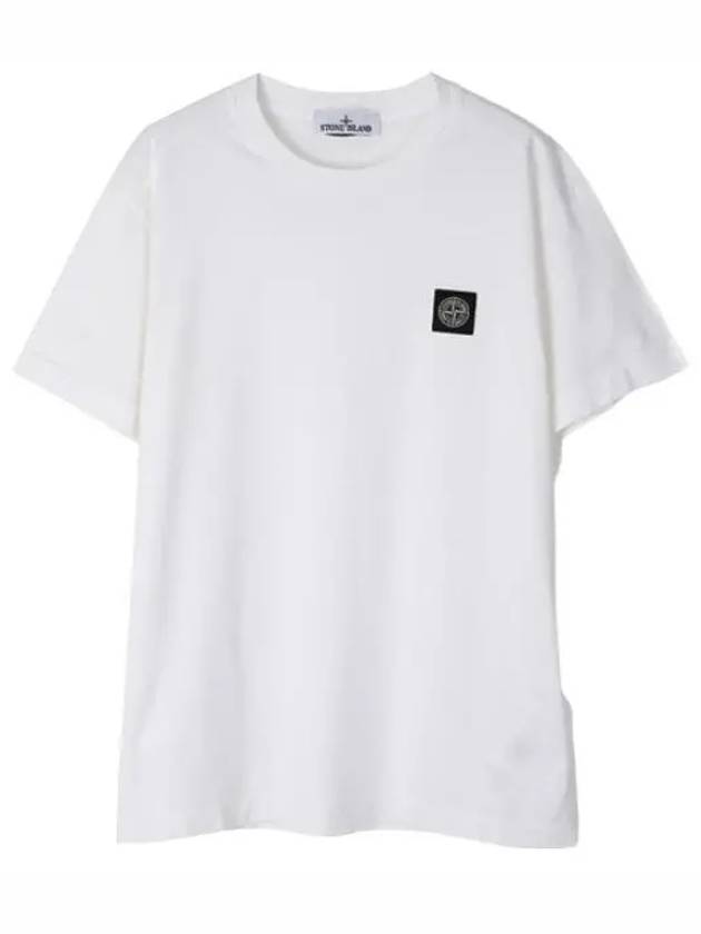 Short sleeve tshirt cotton jersey slim fit - STONE ISLAND - BALAAN 1