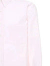 4-Bar Striped Cotton Oxford Long Sleeve Shirt Light Pink - THOM BROWNE - BALAAN 3