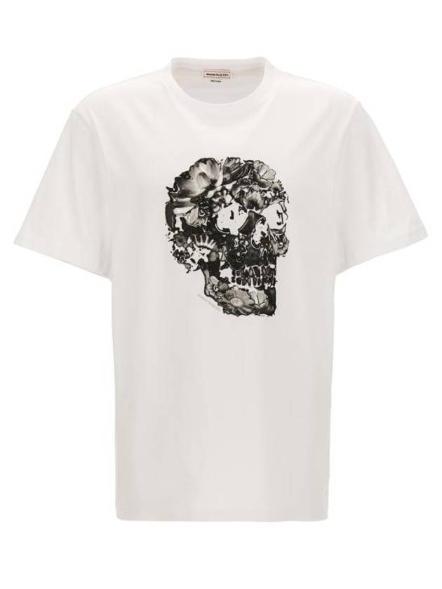 24FW short sleeve t-shirt 794575QTABM0972 - ALEXANDER MCQUEEN - BALAAN 1