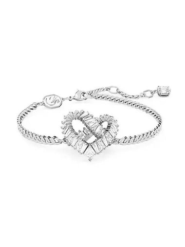 Matrix Heart Bracelet Silver - SWAROVSKI - BALAAN 1