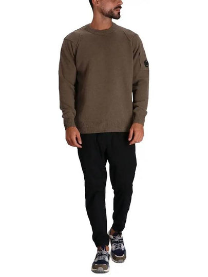 CP Company Lambswool Crew Neck Knit 17CMKN047A 110149A 359 - CP COMPANY - BALAAN 2