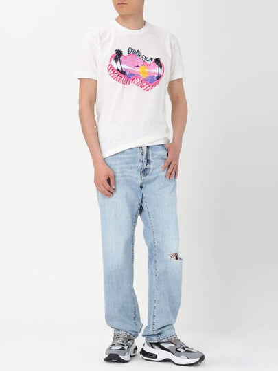 T-shirt Dsquared2 in cotone con stampa - DSQUARED2 - BALAAN 2