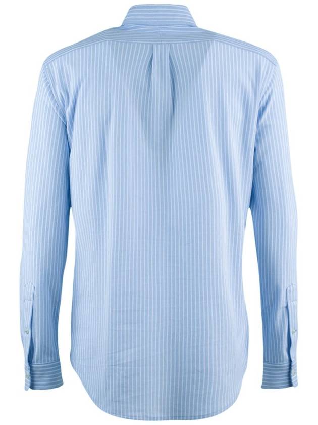 Ralph Lauren Oxford Shirt In Striped Knit - RALPH LAUREN - BALAAN 2