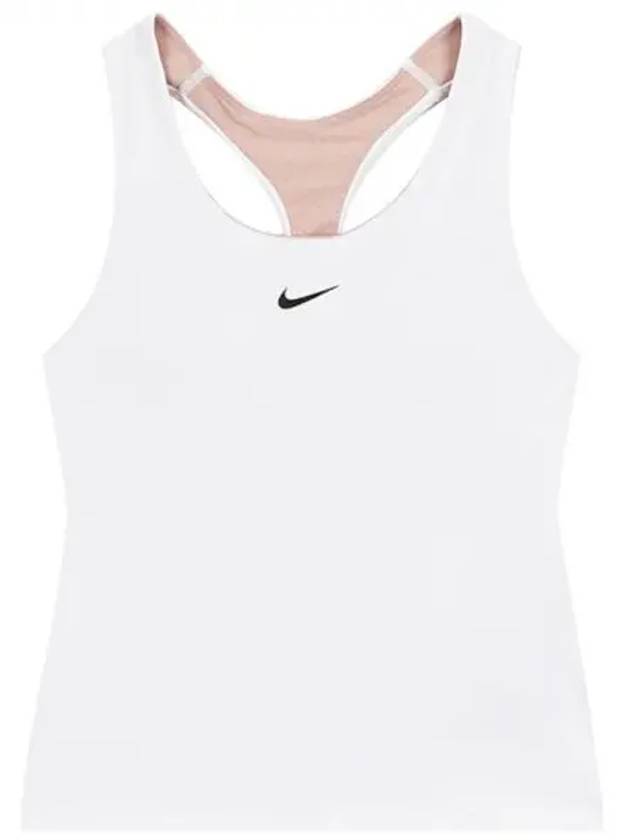 Genuine W Dry Fit Swoosh Pad Bra Tank DV9898 100 - NIKE - BALAAN 2