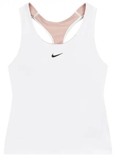 Genuine W Dry Fit Swoosh Pad Bra Tank DV9898 100 - NIKE - BALAAN 2