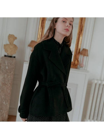 Dafne Double Coat Black - TINA BLOSSOM - BALAAN 2