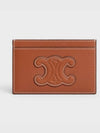 Coeur Triomphe Card Wallet Tan - CELINE - BALAAN 3