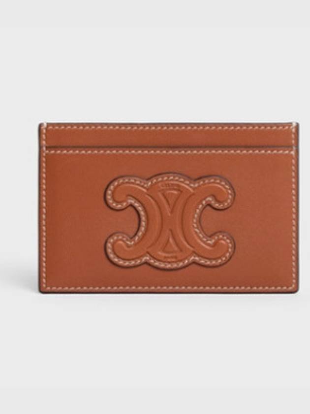 Coeur Triomphe Card Wallet Tan - CELINE - BALAAN 3