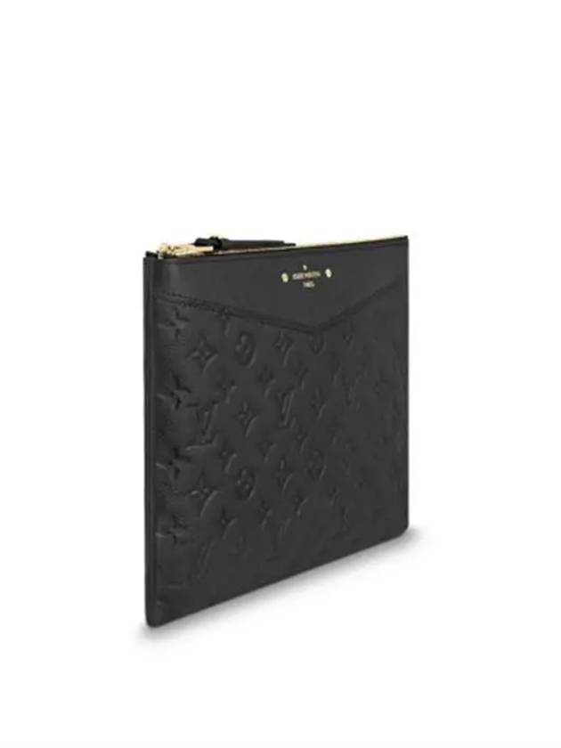 Monogram Daily Empreinte Pouch Bag Black - LOUIS VUITTON - BALAAN 3