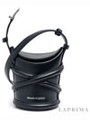 Curve Mini Bucket Bag Black - ALEXANDER MCQUEEN - BALAAN.