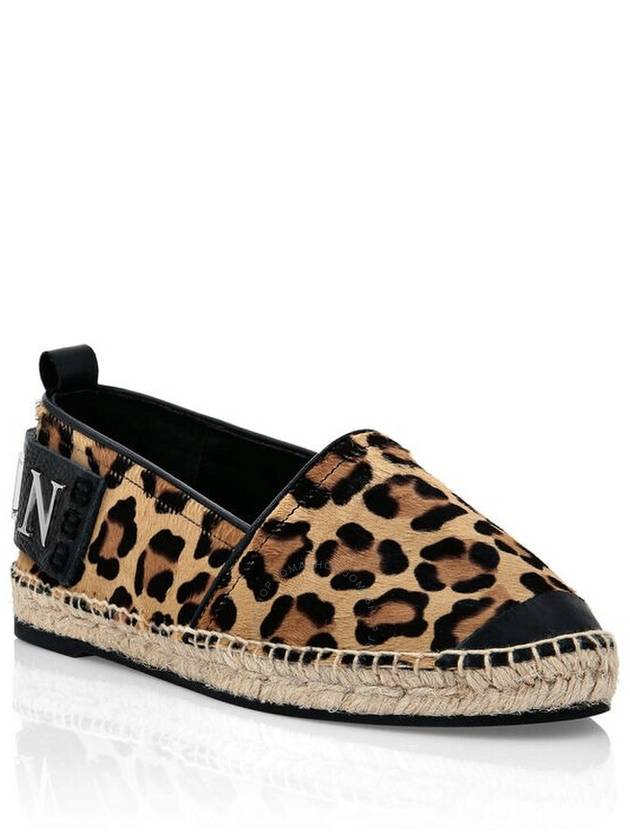 Philipp Plein Leopard Print Ponyskin Espadrilles, Brand Size 35 ( US Size 5 ) - PHILIPP PLEIN - BALAAN 2