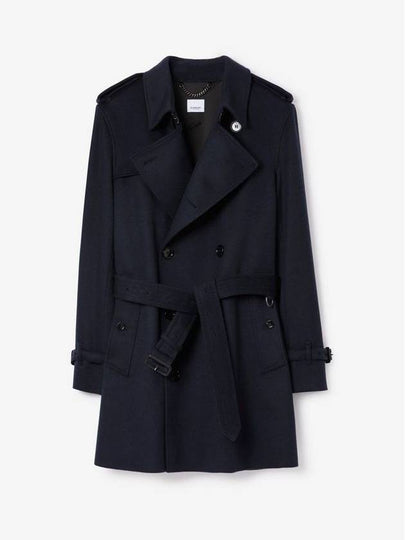 Short Wimbledon Trench Coat Black - BURBERRY - BALAAN 2