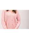 Women's Alba Cardigan Pink - SAINT JAMES - BALAAN 3