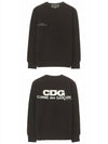 SZ-T002-051-1 CDG Logo Sweatshirt Black Men's Sweatshirt TS - COMME DES GARCONS - BALAAN 5