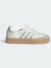 Sambae Low Top Sneakers Light Green White - ADIDAS - BALAAN 2