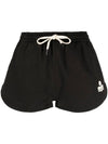 Mifa Logo Banding Shorts Black - ISABEL MARANT - BALAAN 1