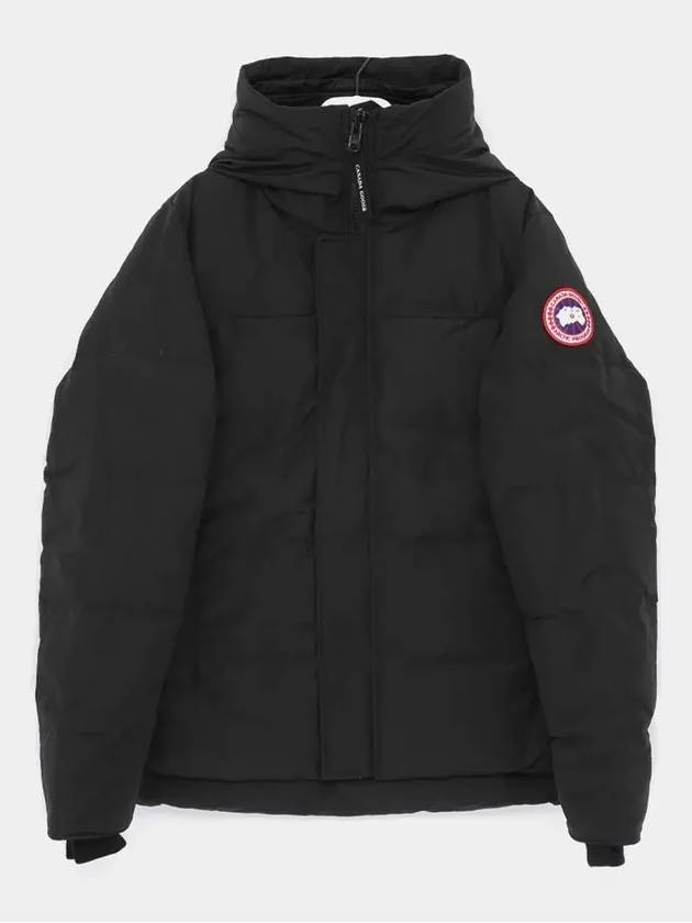 Macmillan Iconic Label Padded Parka Black - CANADA GOOSE - BALAAN 4