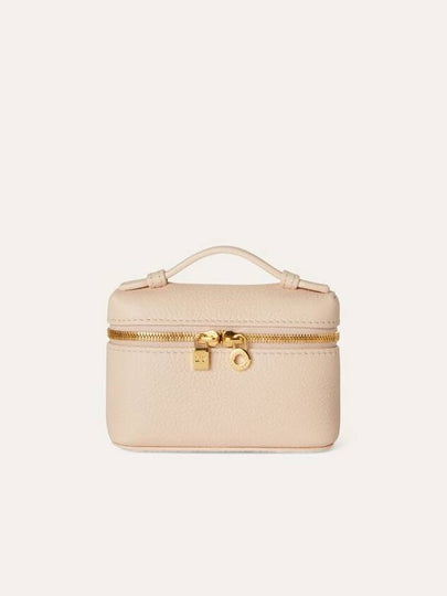 Extra Pocket Bag Charm Calfskin Creamed Honey FAN9876 A0IH - LORO PIANA - BALAAN 2