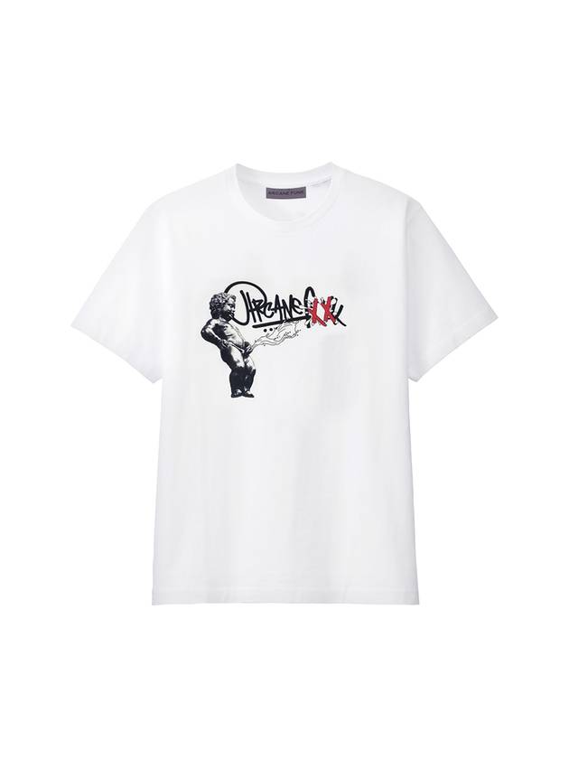 Manneken Pis Tee White - ARCANE FUNK - BALAAN 2