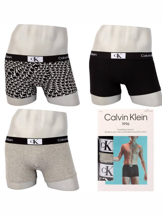 Underwear men s CK drawstring NB3528E JGN 3 pack - CALVIN KLEIN - BALAAN 1