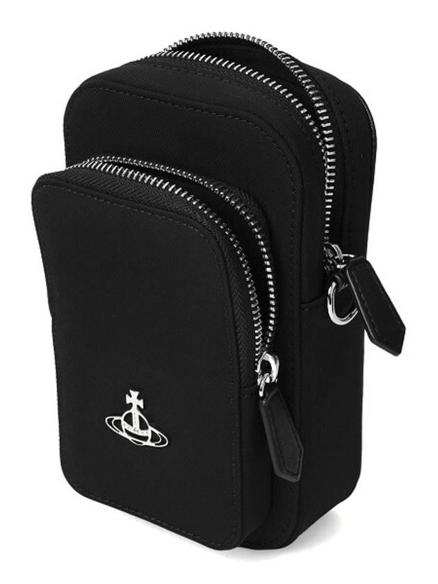 Re-Nylon Phone Cross Bag Black - VIVIENNE WESTWOOD - BALAAN 5