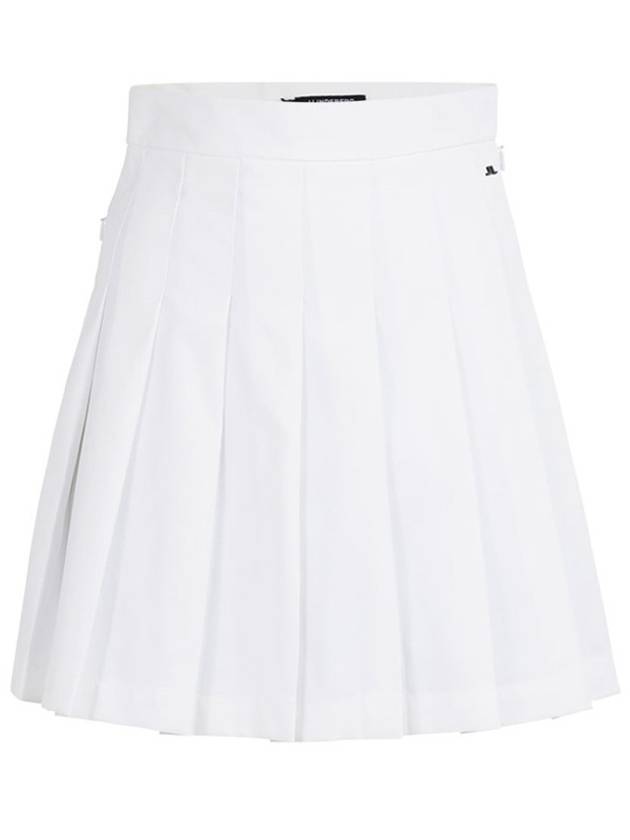 Women's Adina Golf Skirt White - J.LINDEBERG - BALAAN 3