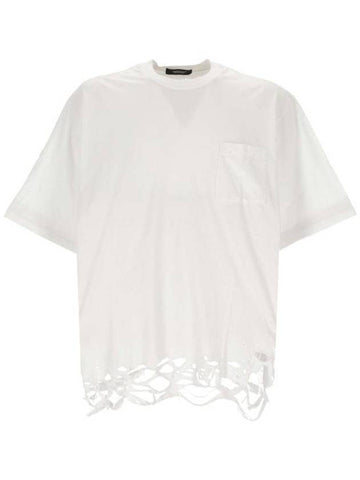 Short Sleeve T Shirt UC2C4802 WHITE - UNDERCOVER - BALAAN 1