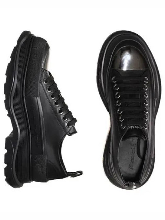 Metal Toe Leather Sneakers Men s - ALEXANDER MCQUEEN - BALAAN 1