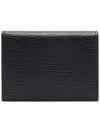 Men's Gancini Card Wallet Black - SALVATORE FERRAGAMO - BALAAN 5