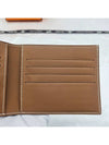 Citizen Twill Compact Card Wallet Brown - HERMES - BALAAN 5