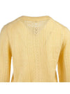 cardigan 2ADII907Z 11JA YELLOW - CELINE - BALAAN 6