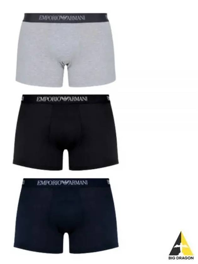 Pure Cotton Boxer Brief 3 Pack - EMPORIO ARMANI - BALAAN 2