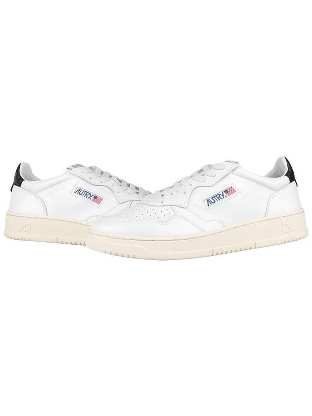 Medalist Black Tab Low Top Sneakers White - AUTRY - BALAAN 3