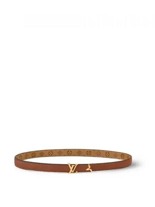 Pretty LV 20MM Reversible Leather Belt Brown - LOUIS VUITTON - BALAAN 1