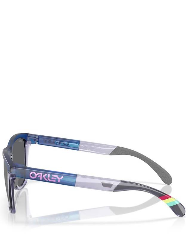 Oakley OO9284 Matte Transparent Blue - OAKLEY - BALAAN 3