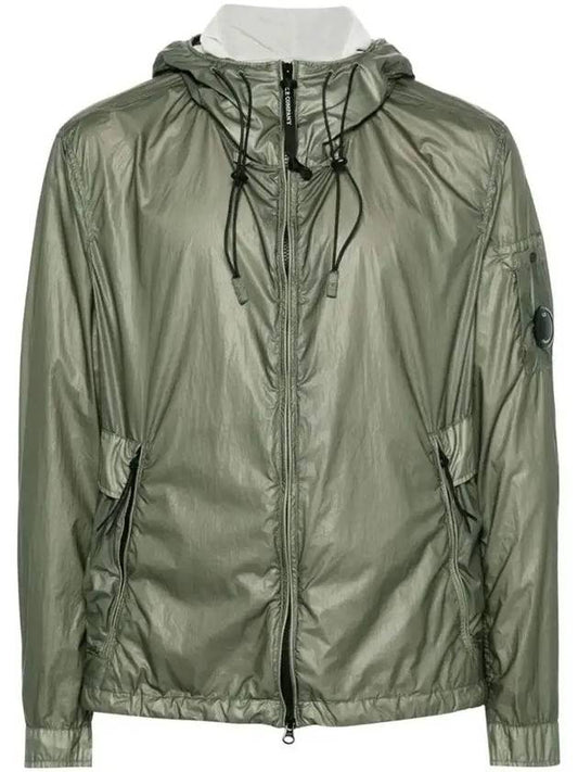 Lens Detail Hooded Jacket Green - CP COMPANY - BALAAN 2