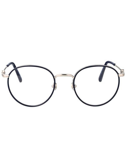 Eyewear Round Metal Eyeglasses Silver - MONCLER - BALAAN 2