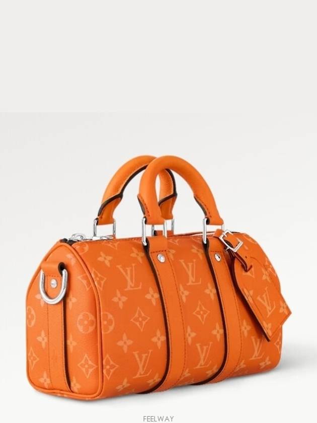 Keepall Bandouliere 25 Tote Bag Orange - LOUIS VUITTON - BALAAN 3