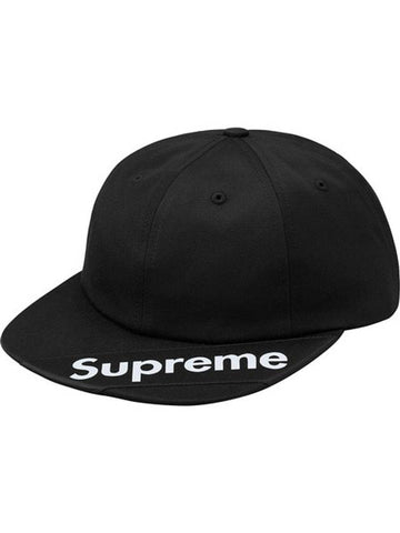 Visor Label 6Panel Black - SUPREME - BALAAN 1