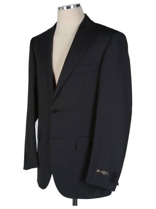0805830 Striped virgin wool suit - CORNELIANI - BALAAN 2