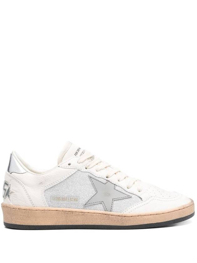 Golden Goose Ballstar Glitter And Upper Nappa Toe And Spur Leather Star Laminated Heel Shoes - GOLDEN GOOSE - BALAAN 1