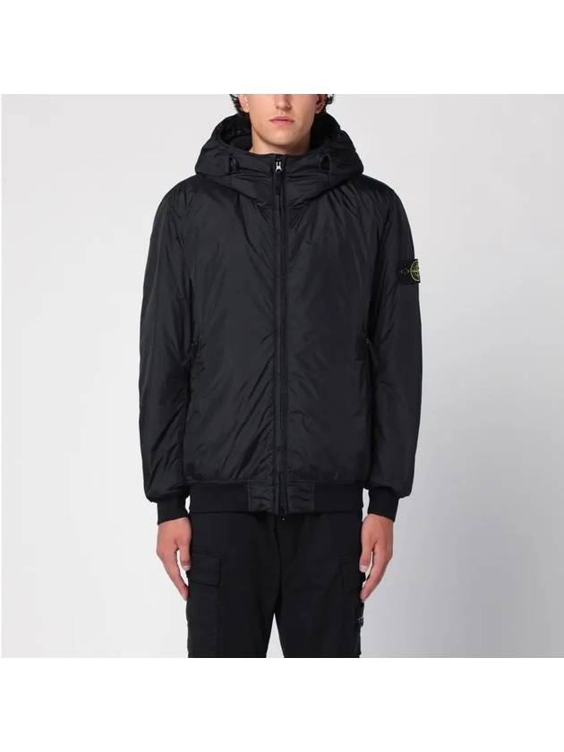 Crinkle Reps R NY Padding Black - STONE ISLAND - BALAAN 3