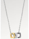 Monogram Bold Necklace Gold Silver - LOUIS VUITTON - BALAAN 2